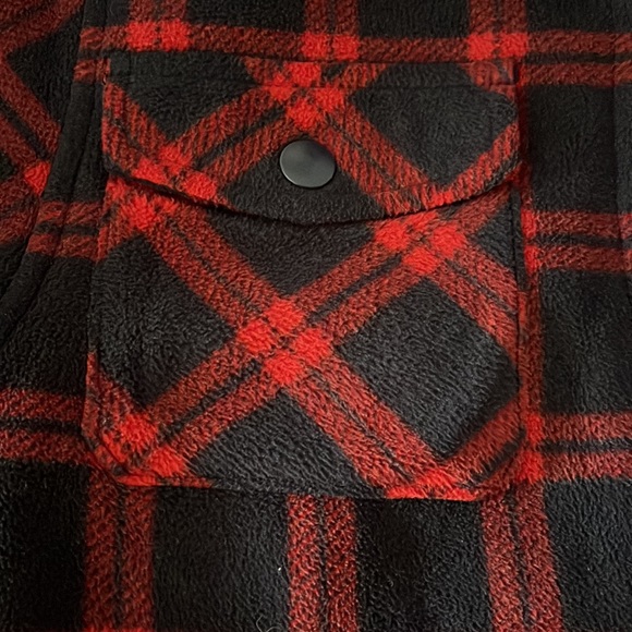 Thick button down Sherpa lined jacket - Picture 4 of 8